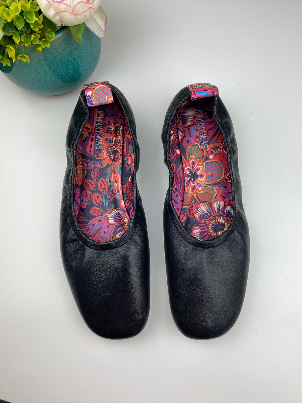Johnny Was Jade Ballet Shoes Sz 9.5